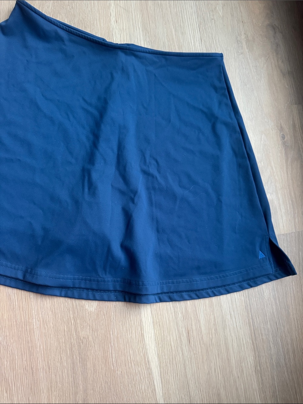 Vitality Classic Warm Navy A-Line Women's Skirt